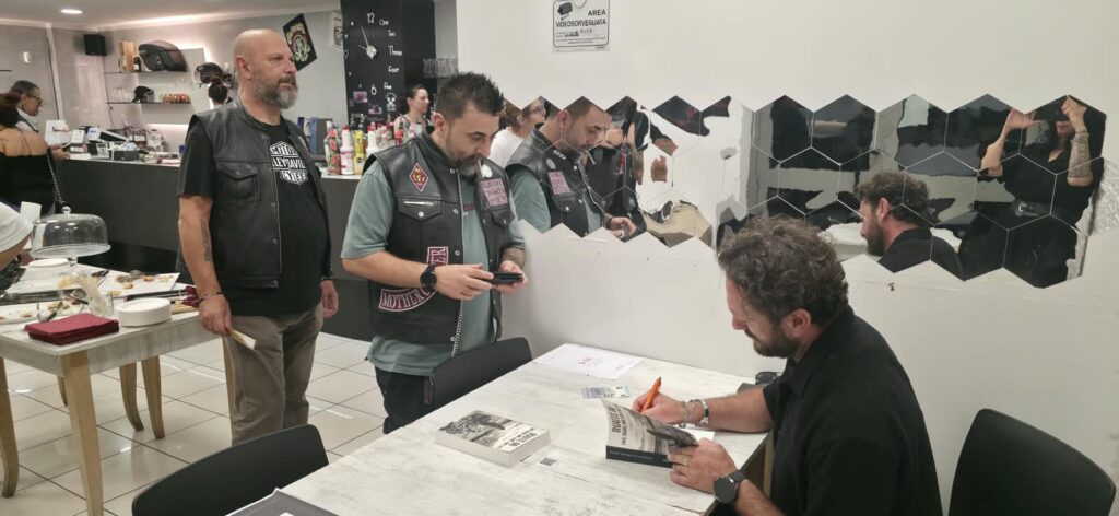 Presentazione di Route 66 di Sabino Di Reda all’Harley Café di Reggio Emilia, 26 agosto 2026