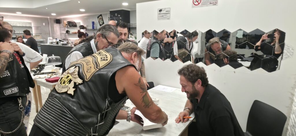 Presentazione di Route 66 di Sabino Di Reda all’Harley Café di Reggio Emilia, 26 agosto 2026