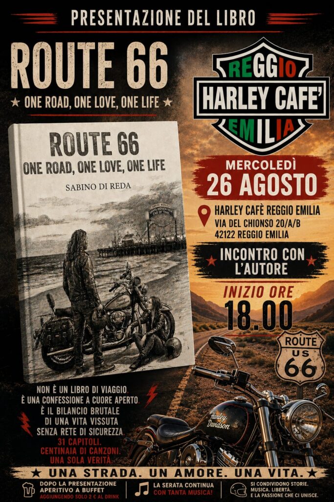 Locandina Harley Café Reggio Emilia