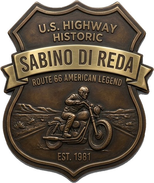 Sabino Di Reda – U.S. Highway Historic, Route 66 American Legend